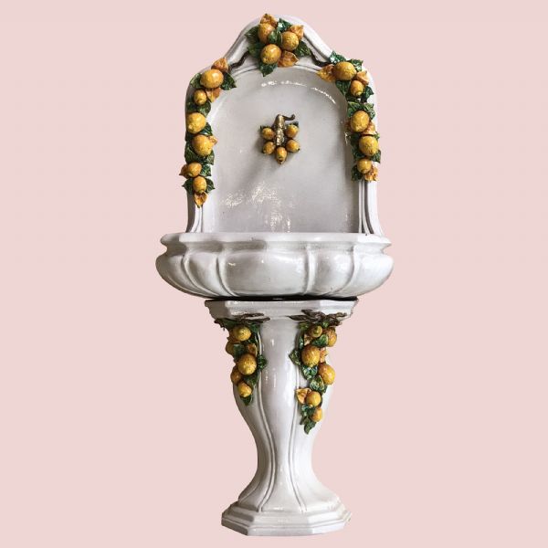 WALL FOUNTAIN WITH LEMONS, CM.160HX62